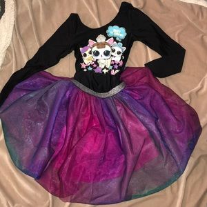 LOL Surprise Bodysuit with Matching Skirt
